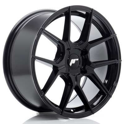 Cerchio in lega JR Wheels JR30 17x8 ET20-40 4H BLANK Gloss Black