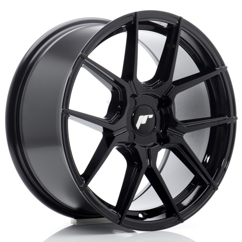 Cerchio in lega JR Wheels JR30 17x8 ET20-40 4H BLANK Gloss Black