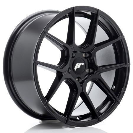 Cerchio in lega JR Wheels JR30 17x8 ET40 5x100 Gloss Black