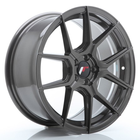 Cerchio in lega JR Wheels JR30 17x8 ET40 5x112 Hyper Gray