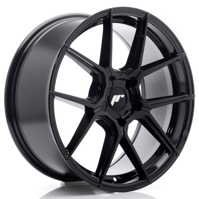Cerchio in lega JR Wheels JR30 18x8,5 ET20-45 5H BLANK Gloss Black