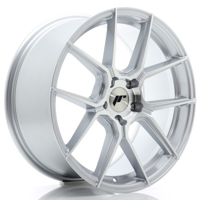 Cerchio in lega JR Wheels JR30 18x8,5 ET45 5x112 Silver Machined Face