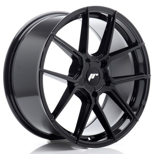 Cerchio in lega JR Wheels JR30 19x8 ET20-40 5H BLANK Gloss Black