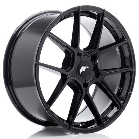 Cerchio in lega JR Wheels JR30 19x8 ET20-40 5H BLANK Gloss Black