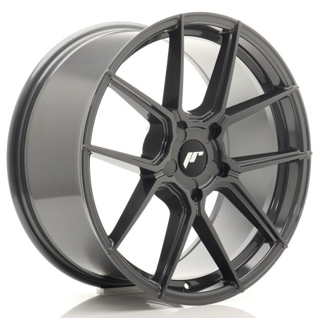 Cerchio in lega JR Wheels JR30 19x8 ET20-40 5H Blank Hyper Gray
