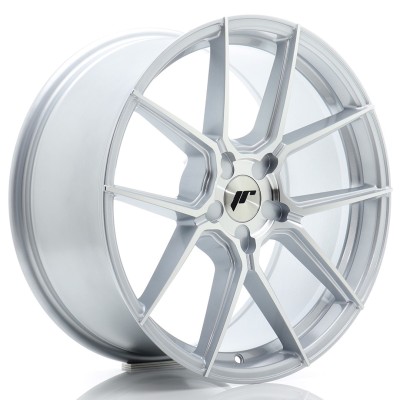 Cerchio in lega JR Wheels JR30 19x8 ET20-40 5H BLANK Silver Machined Face