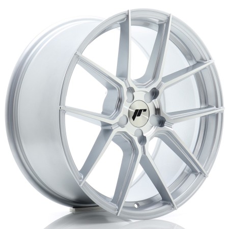 Cerchio in lega JR Wheels JR30 19x8 ET20-40 5H BLANK Silver Machined Face
