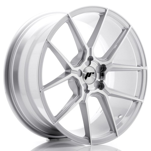Cerchio in lega JR Wheels JR30 19x8,5 ET20-42 5H BLANK Silver Machined Face