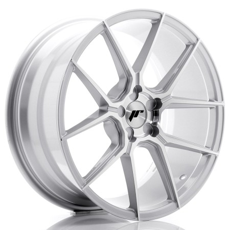 Cerchio in lega JR Wheels JR30 19x8,5 ET20-42 5H BLANK Silver Machined Face