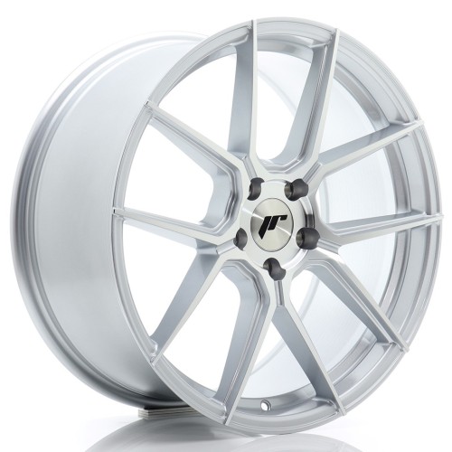 Cerchio in lega JR Wheels JR30 19x8,5 ET35 5x120 Silver Machined Face