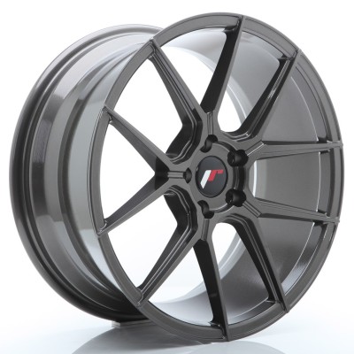 Cerchio in lega JR Wheels JR30 19x8,5 ET40 5x112 Hyper Gray