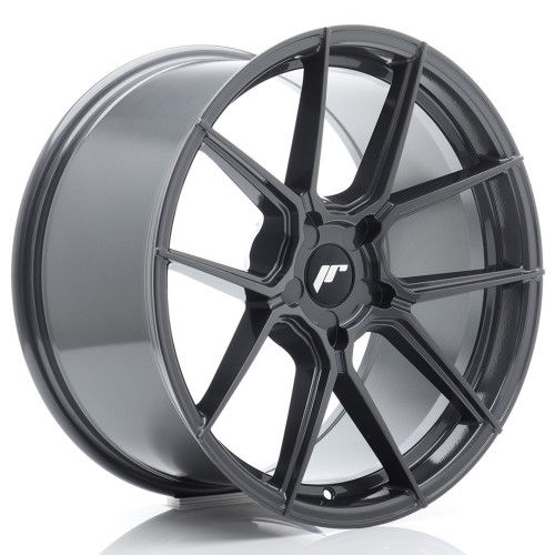 Cerchio in lega JR Wheels JR30 19x9 ET20-40 5H Blank Hyper Gray