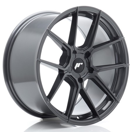Cerchio in lega JR Wheels JR30 19x9,5 ET20-40 5H Blank Hyper Gray