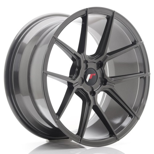 Cerchio in lega JR Wheels JR30 19x9,5 ET35-40 5H Blank Hyper Gray