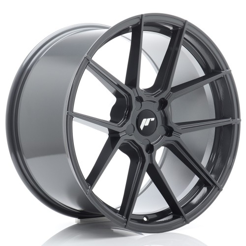 Cerchio in lega JR Wheels JR30 20x10,5 ET15-45 5H Blank Hyper Gray