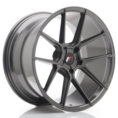 Cerchio in lega JR Wheels JR30 20x11 ET30-50 5H Blank Hyper Gray