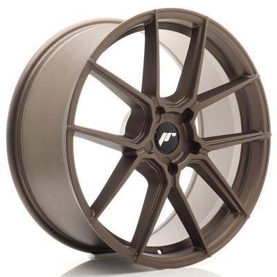 Cerchio in lega JR Wheels JR30 20x8 ET20-40 5H BLANK Matt Bronze