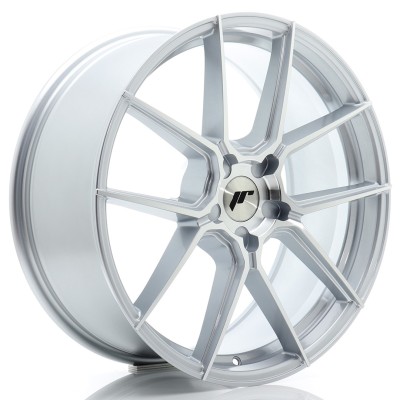 Cerchio in lega JR Wheels JR30 20x8 ET20-40 5H BLANK Silver Machined Face
