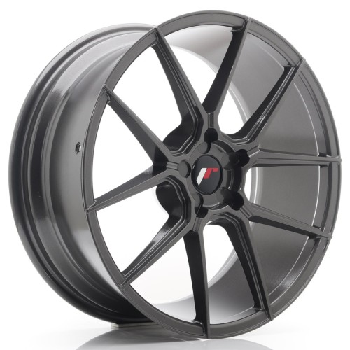Cerchio in lega JR Wheels JR30 20x8,5 ET20-42 5H Blank Hyper Gray