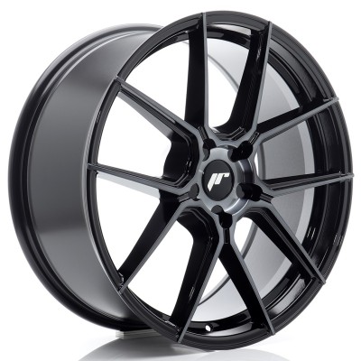 Cerchio in lega JR Wheels JR30 20x8,5 ET20-45 5H BLANK Black Machined w/Tinted Face