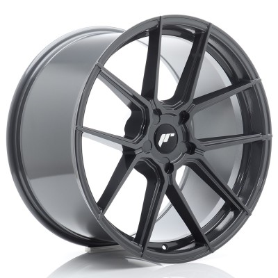 Cerchio in lega JR Wheels JR30 20x9 ET20-35 5H Blank Hyper Gray