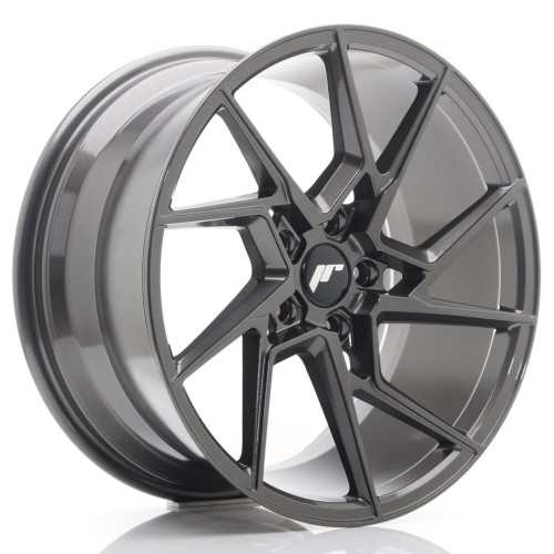 Cerchio in lega JR Wheels JR33 19x9,5 ET40 5x120 Hyper Gray