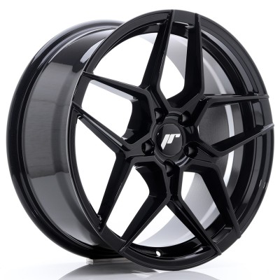 Cerchio in lega JR Wheels JR34 18x8 ET42 5x112 Glossy Black