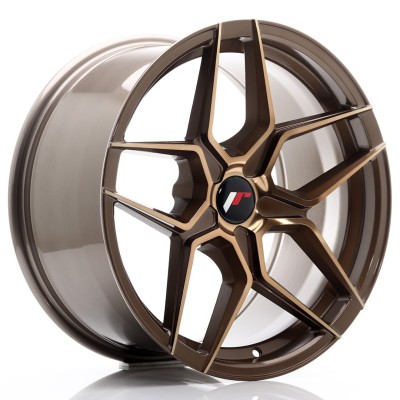 Cerchio in lega JR Wheels JR34 18x9 ET20-42 5H BLANK Platinum Bronze