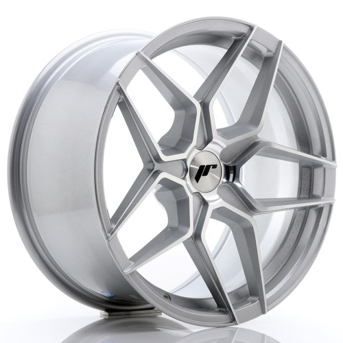 Cerchio in lega JR Wheels JR34 18x9 ET20-42 5H BLANK Silver Machined Face
