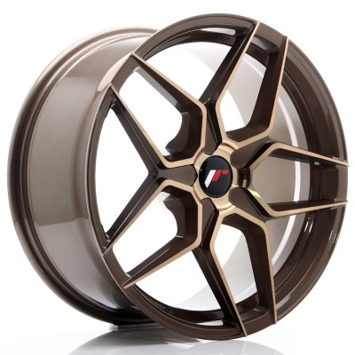 Cerchio in lega JR Wheels JR34 19x8,5 ET20-40 5H BLANK Platinum Bronze