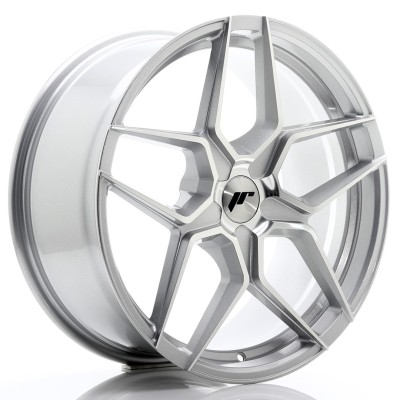 Cerchio in lega JR Wheels JR34 19x8,5 ET20-40 5H BLANK Silver Machined Face