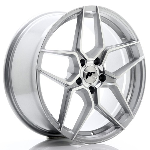 Cerchio in lega JR Wheels JR34 19x8,5 ET35 5x120 Silver Machined Face