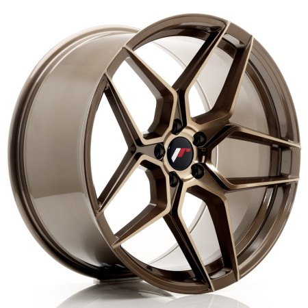 Cerchio in lega JR Wheels JR34 20x10 ET40 5x112 Platinum Bronze