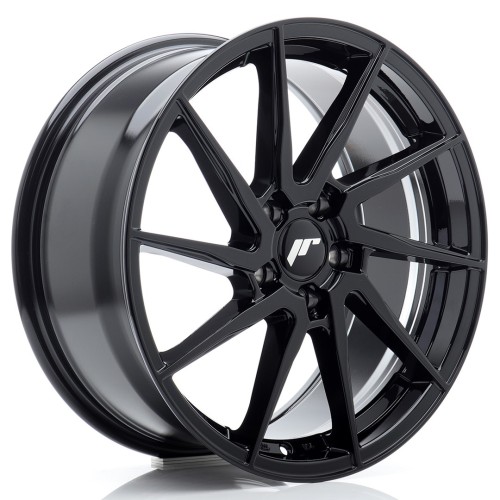 Cerchio in lega JR Wheels JR36 18x8 ET45 5x114,3 Glossy Black
