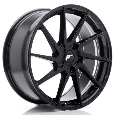 Cerchio in lega JR Wheels JR36 19x8 ET20-40 5H BLANK Gloss Black