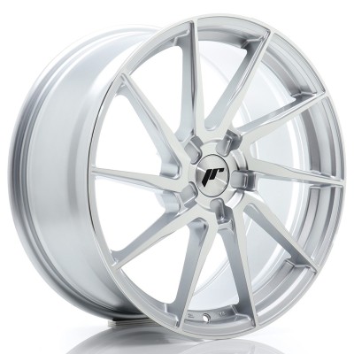 Cerchio in lega JR Wheels JR36 19x8,5 ET20-45 5H BLANK Silver Machined Face