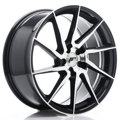 Cerchio in lega JR Wheels JR36 19x8,5 ET20-50 5H BLANK Gloss Black Machined Face