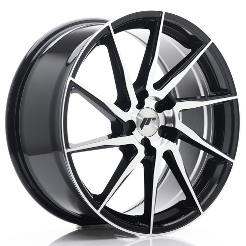 Cerchio in lega JR Wheels JR36 19x8,5 ET20-50 5H BLANK Gloss Black Machined Face