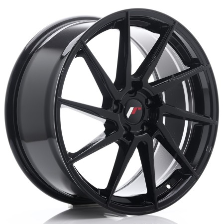 Cerchio in lega JR Wheels JR36 19x8,5 ET45 5x112 Gloss Black