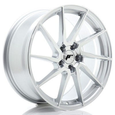 Cerchio in lega JR Wheels JR36 19x8,5 ET45 5x112 Silver Machined Face