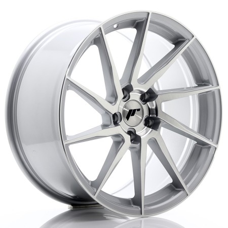 Cerchio in lega JR Wheels JR36 19x9,5 ET35 5x120 Silver Brushed Face
