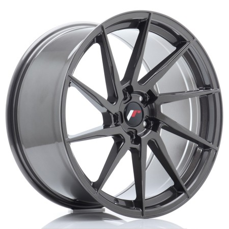 Cerchio in lega JR Wheels JR36 20x10 ET45 5x120 Hyper Gray