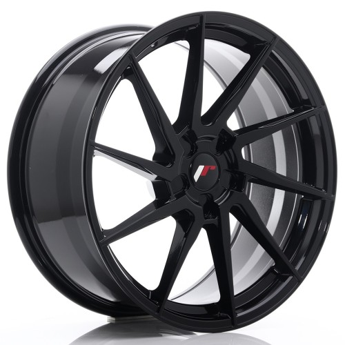 Cerchio in lega JR Wheels JR36 20x9 ET15-38 5H BLANK Gloss Black