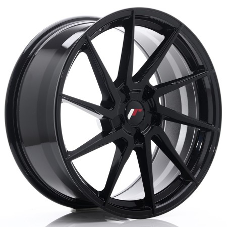 Cerchio in lega JR Wheels JR36 20x9 ET15-38 5H BLANK Gloss Black