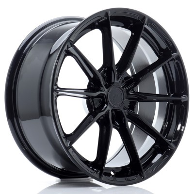 Cerchio in lega JR Wheels JR37 17x8 ET20-40 5H BLANK Gloss Black