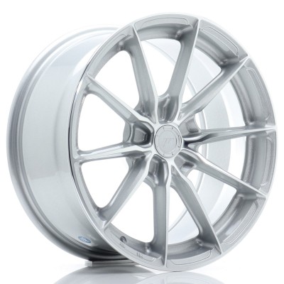 Cerchio in lega JR Wheels JR37 17x8 ET20-40 5H BLANK Silver Machined Face