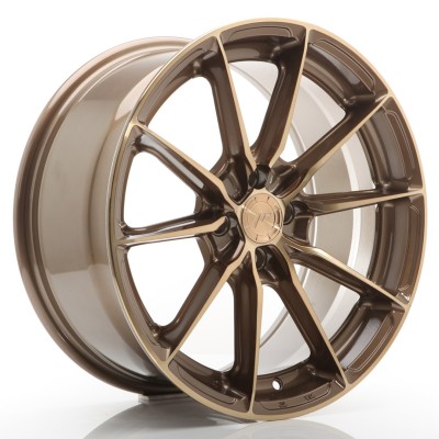 Cerchio in lega JR Wheels JR37 17x8 ET40 4x100 Platinum Bronze