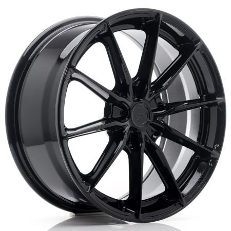 Cerchio in lega JR Wheels JR37 18x8 ET20-45 5H BLANK Glossy Black