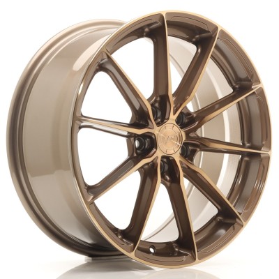Cerchio in lega JR Wheels JR37 18x8 ET45 5x114,3 Platinum Bronze