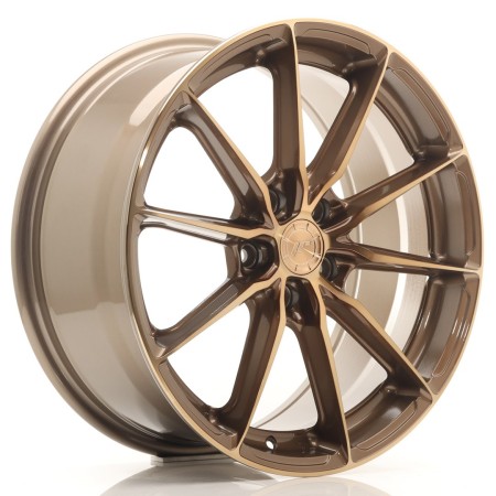 Cerchio in lega JR Wheels JR37 18x8 ET45 5x114,3 Platinum Bronze